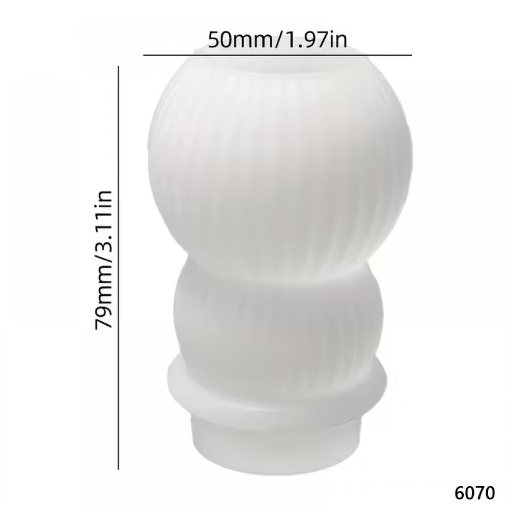 YY6070 Kardan Adam Mum Mumluk Silikon Kalıp